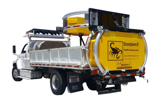 Scorpion TMA Truck Image Truck Mounted Attenuator Rental